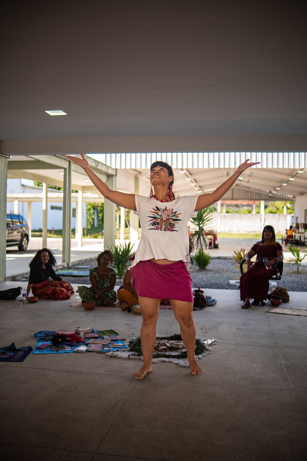 Heloisa Helena dançando Ori Tahiti